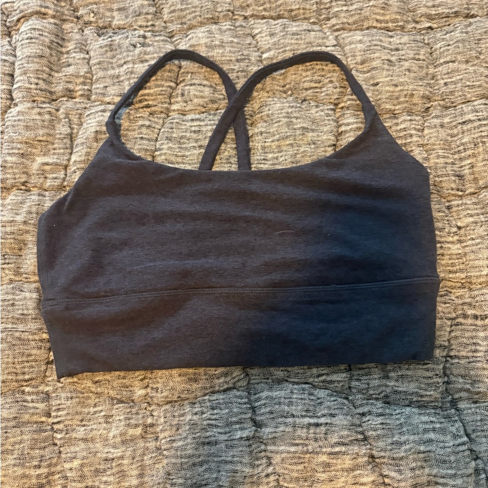 Vuori Navy Strappy Sports Bra/Top